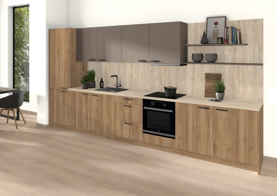 Zdjęcie pomieszczenia Obrzeże ABS F030 ST75 Trawertyn Margalida 43 x 1.5 mm EGGER