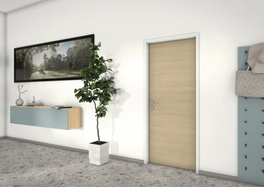 Zdjęcie pomieszczenia Laminat EGGER H357 G4 Dąb Vicenza poprzeczny 950x2150x0.8 mm