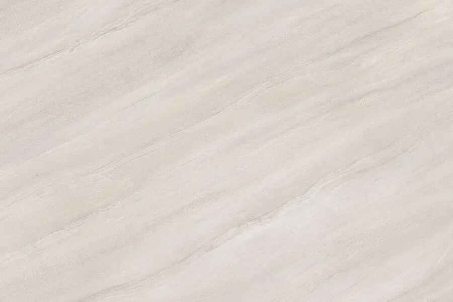 Wycinek płyty w formacie 900 x 600 mm Obrzeże ABS F675 ST75 Kamień Calvia jasnoszary 43 x 1.5 mm EGGER