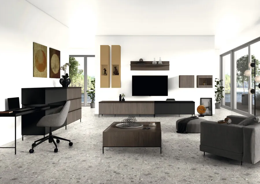 Zdjęcie pomieszczenia Laminat EGGER H1227 TM12ST12 Jesion Abano brązowy 1310x2800x0.8 mm