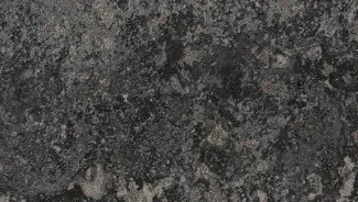Wycinek płyty w formacie 297 x 168 mm Obrzeże ABS F128 PA Granit Ambiance czarny 43 x 1 mm EGGER