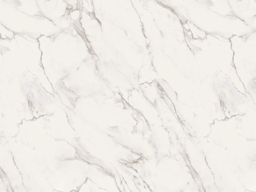 Wycinek płyty w formacie 2800 x 1300 mm Blat EGGER F8001 ST9 Marmur Crystal solid 4100x1300x12 mm z laminatu kompaktowego z rdzeniem barwionym w masie