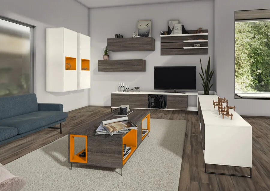 Zdjęcie pomieszczenia Obrzeże ABS W1200 ST9 Biały porcelanowy 28 x 0.8 mm EGGER