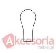 Uchwyt Aluminiowy 4066 dł. 148 mm(W)