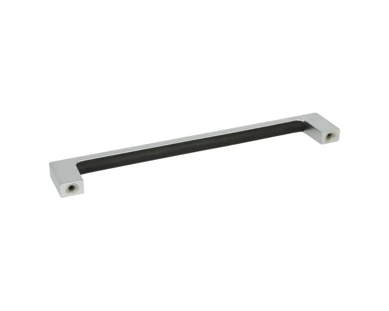 Uchwyt Mat Chrom/Czarna Guma 2517 dł. 207 mm