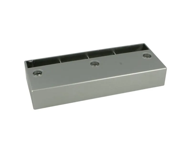 Stopka do mebli 6154 - tworzywo - mat chrom lakier. wys.2,5 cm