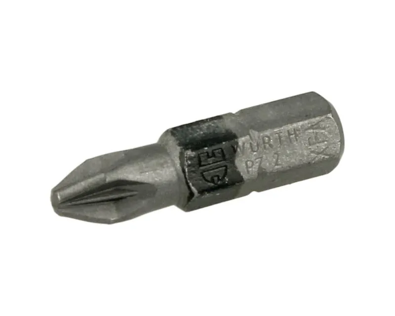 Bit PZ2 1/4" do wkrętów Wurth POZIDRIV / dł. 25 mm 