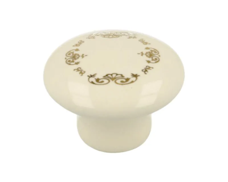 Gałka GP21 Porcelana Mleczna MLK-3