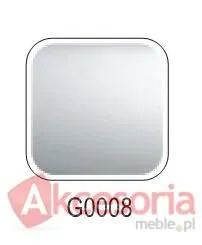 Kolor wykończenia stopki chrom satynowy Reling RE07 ZnAl Chrom Satynowy Rozstaw 384 mm