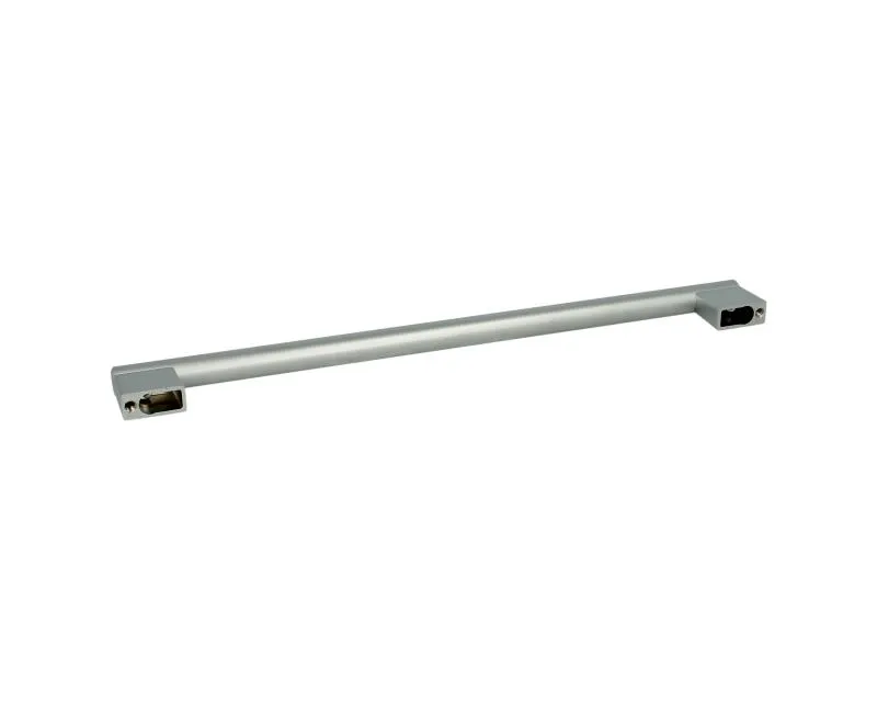 Reling RE81 ZnAl Stal Chrom Satynowy Rozstaw 256 mm