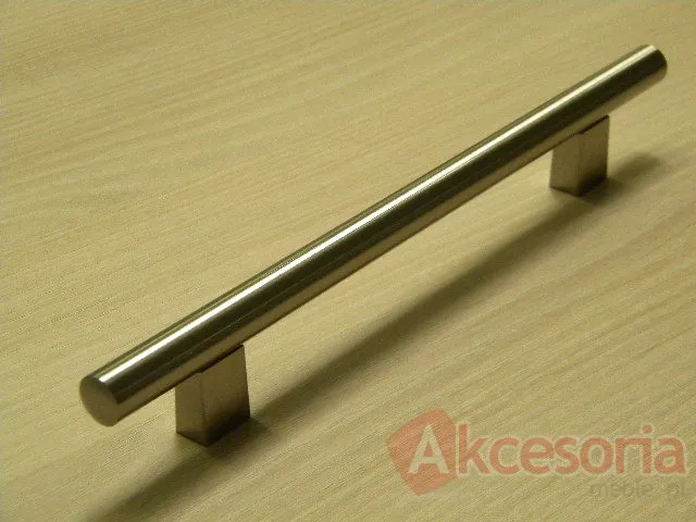 Reling RE90 ZnAl Stal Nikiel Szczotkowany Rozstaw 160 mm