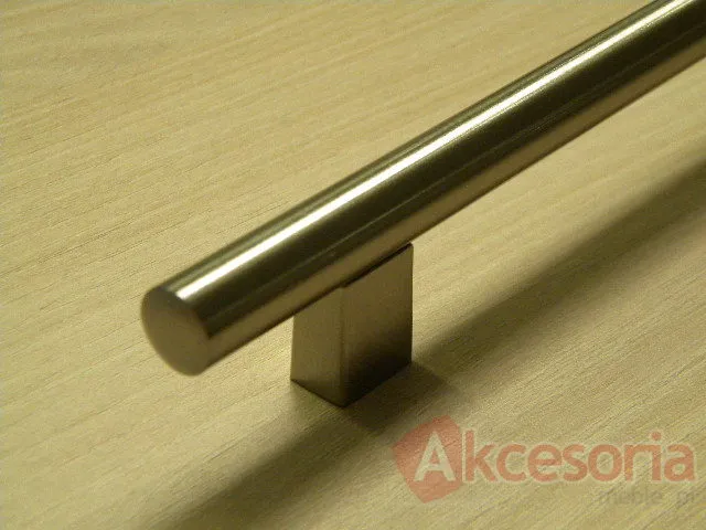 Reling RE90 ZnAl Stal Nikiel Szczotkowany Rozstaw 160 mm