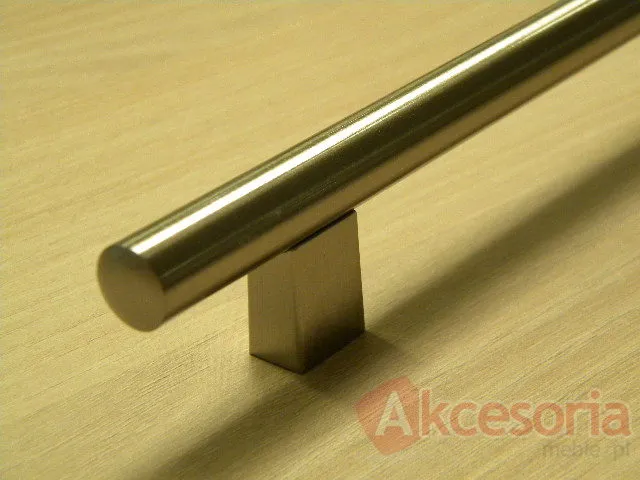 Reling RE90 ZnAl Stal Nikiel Szczotkowany Rozstaw 160 mm