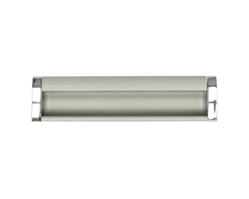 Uchwyt wpuszczany UA08 - chrom połysk / rozstaw 160 mm