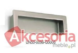 Uchwyt UN50 Uchwyt wpuszczany ZnAl UN50 128 mm Nikiel Satynowy