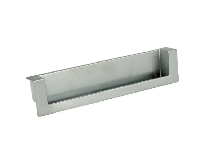 Uchwyt wpuszczany UN50 128 mm Chrom Satynowy