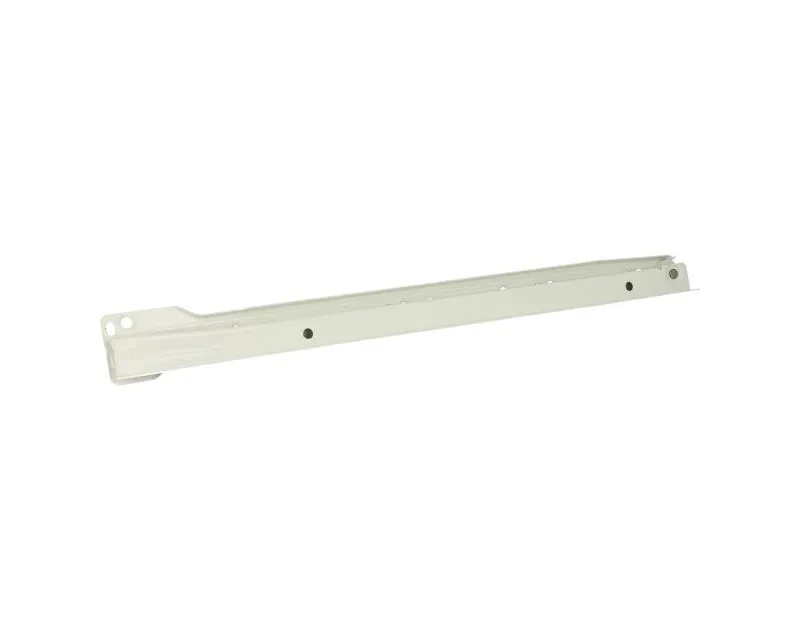 Prowadnica rolkowa 1110  dł 60cm. częściowy wysuw, biała