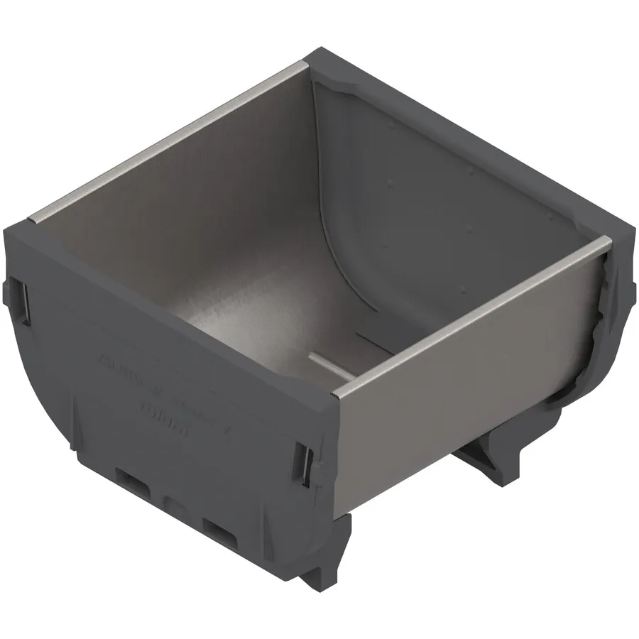 Pojemnik ORGA-LINE - inox / 88x88 mm