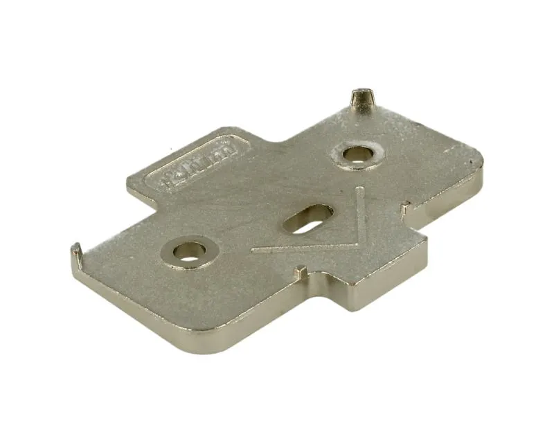 Podkładka kątowa do zawiasów CLIP Top - nikiel / -5° / wys. 6 mm 