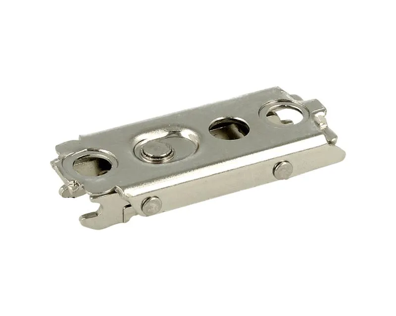 Prowadnik prosty do zawiasów CLIP Top i AVENTOS HF, HK-S / dyst. 0 mm / regul. mimośrodowa