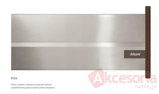 Tandembox INTIVO Boki Do Wys.L=198mm dł.45cm INOX