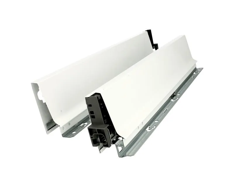 Boki TANDEMBOX ANTARO / wys. M=83 mm / dł. 45 cm / biały