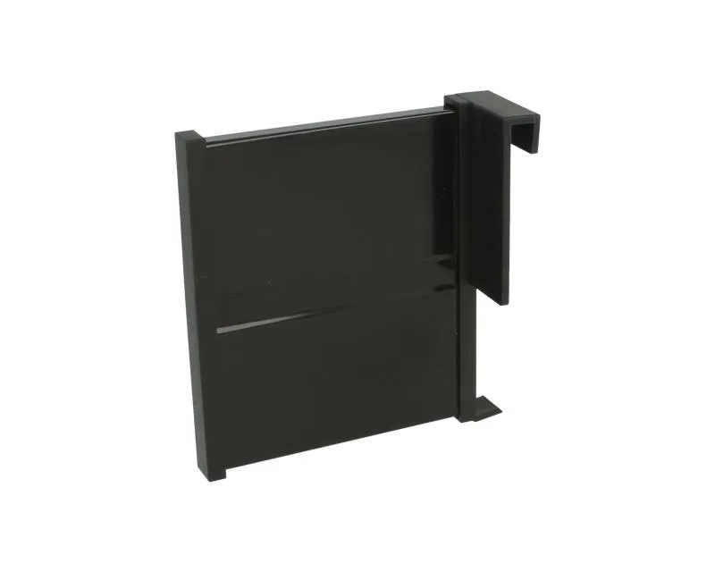 Przegródka ORGA-LINE do listwy Z40L - czarny / 10x11 cm