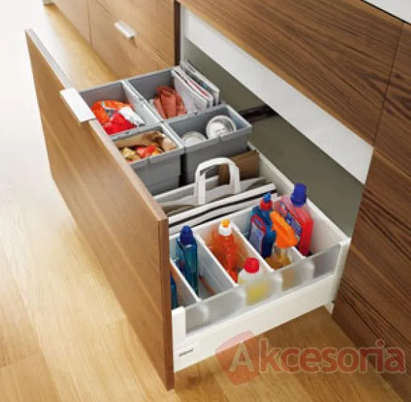 Ścianka Działowa Z46L Do Tandembox dł.50cm Czarna