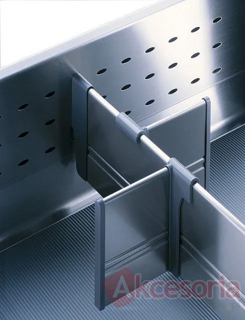 Orga-Line Listwa Podłużna Z43H100 Szara Do Listwy Z40H