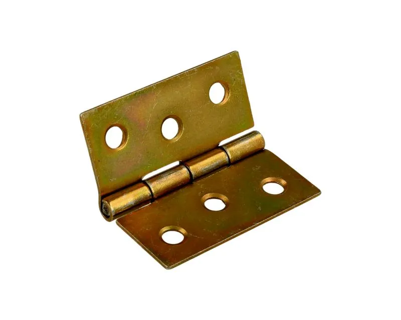 Zawias splatany - ocynk żółty / dł. 40 mm