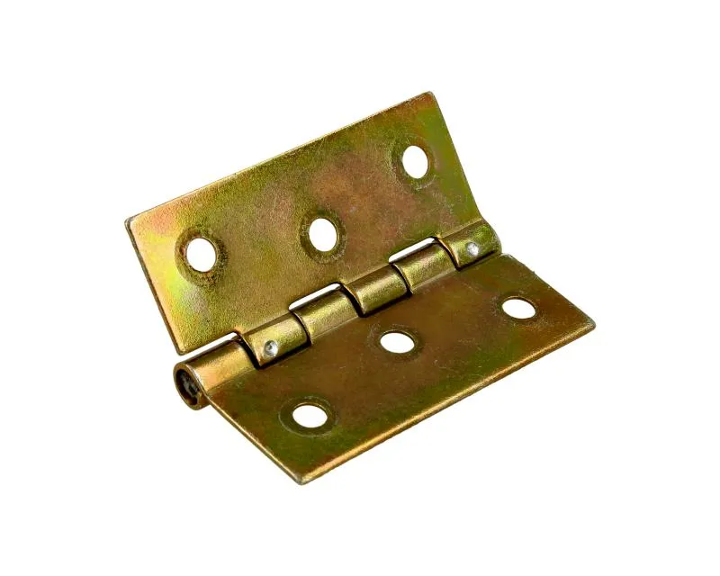 Zawias splatany - ocynk żółty / dł. 50 mm