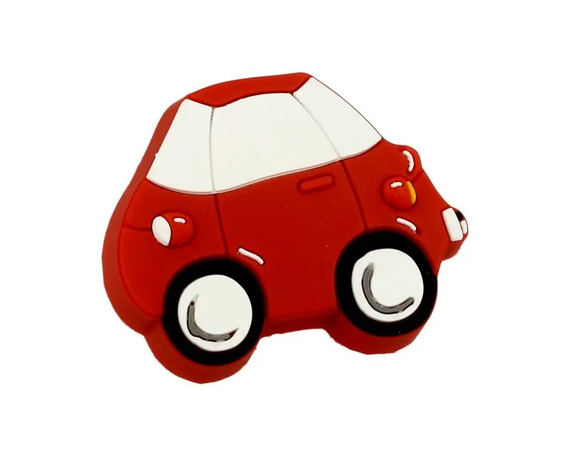Uchwyt GUMMI H147-47RU1 - czerwone auto / 47 mm