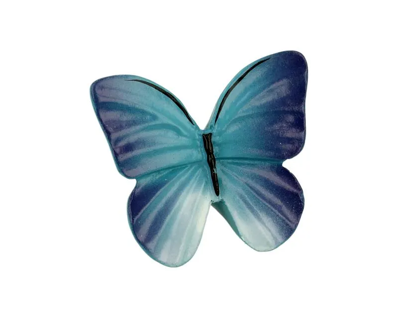 Gałka BUTTERFLY H044-42A9 - niebieski / 46 mm