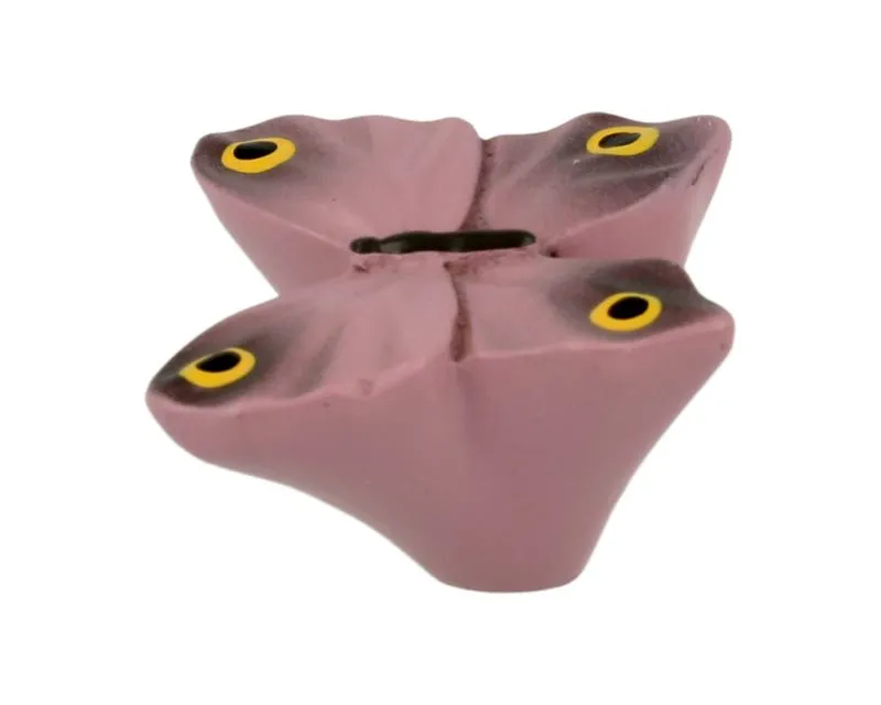 Gałka BUTTERFLY H048-41A9 - różowy / 47 mm