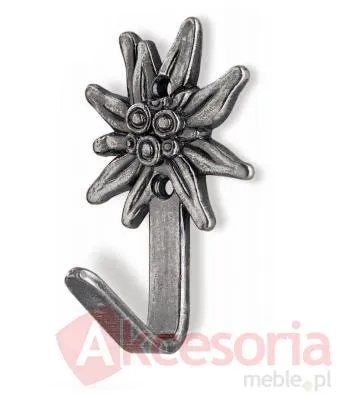 Wieszak 1071-58 Z Kolekcji Edelweiss Stare Srebro