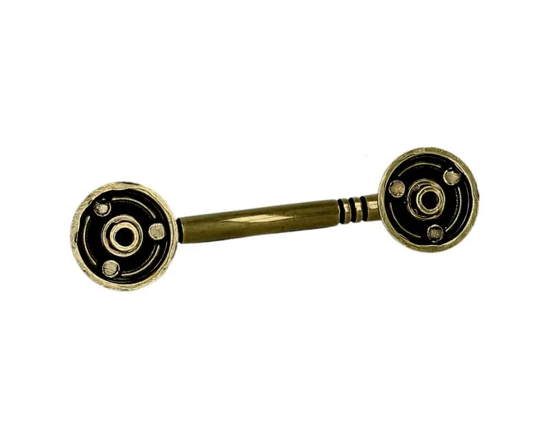 Uchwyt MONTEGO 812-86 - stary mosiądz / rozstaw 64 mm