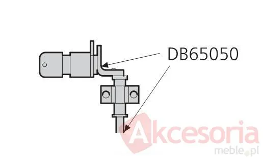 Zamek centralny do DAFR 65050-1 - czarny