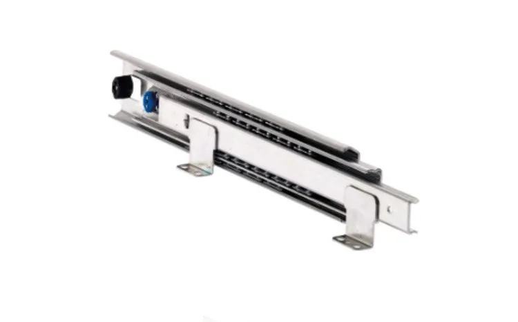 Prowadnica kulkowa DZ5321-60 z kątownikiem / dł. 50 cm / 120 kg / wysuw ponad 100%