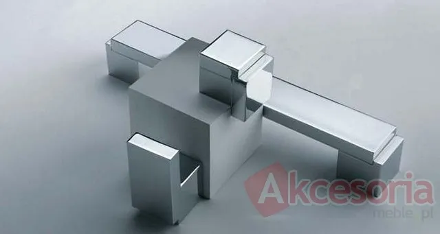 Uchwyt Aluminiowy US48 Chrom Rozstaw 448mm(W)