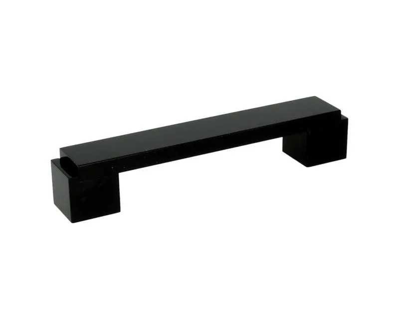 Uchwyt Aluminiowy US48 Czarny Połysk Rozstaw 128mm(W)