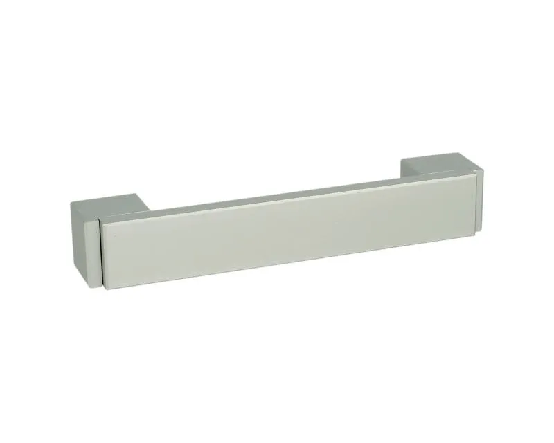 Uchwyt Aluminiowy US48 Naturalne Aluminium Rozstaw 128mm(W)