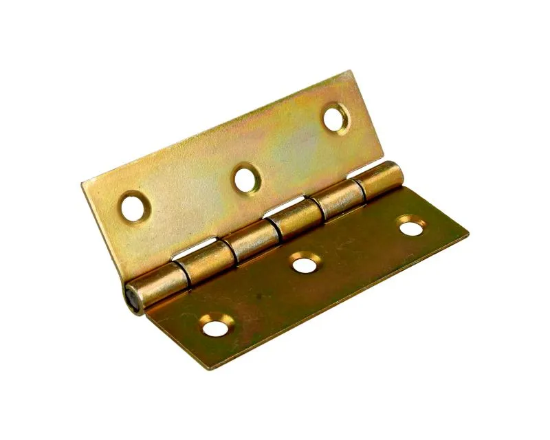 Zawias splatany - ocynk żółty / dł. 60 mm