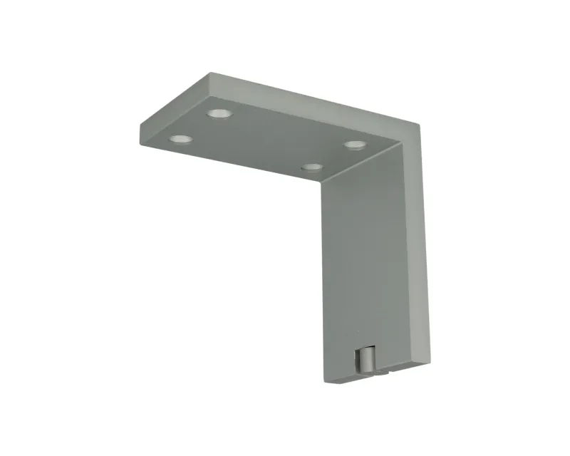 Nóżka aluminiowa NA 20, aluminium naturalne wys. 10cm