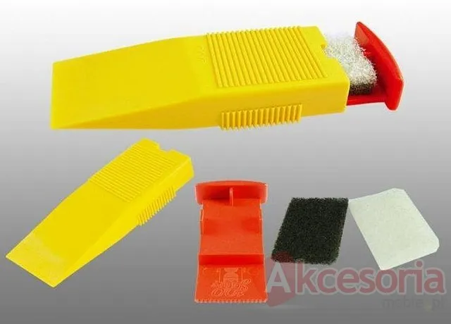 Szpachelka plastikowa z wkładką do czyszczenia KO 161