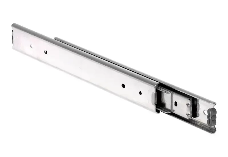 Prowadnica kulkowa nierdzewna DS0330 / dł. 40 cm / 55 kg / wysuw 100%