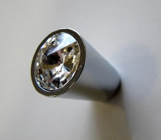 Gałka SWAROVSKI 633 - chrom / fi 17 mm