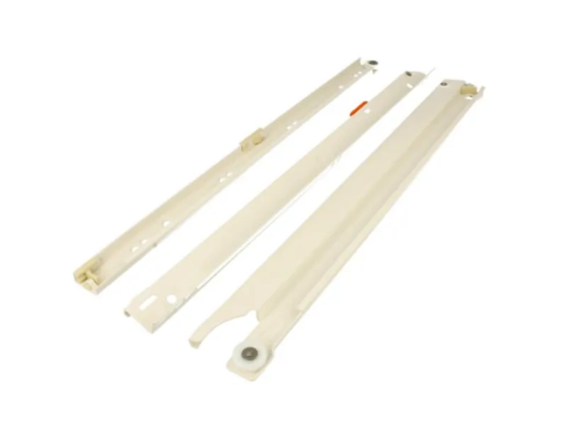 Prowadnica rolkowa 430E 75cm 30kg 100%wysuw Kremowo-Biała Blum