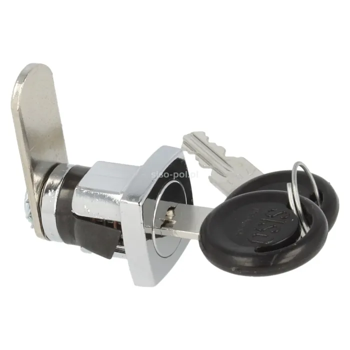 Zamek do drzwi metalowych Siso X-44/X - chrom