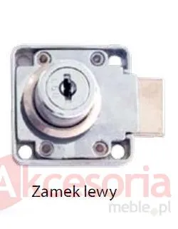 Zamek lewy Zamek Kwadratowy X-850 Lewy