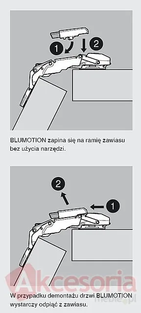 Hamulec 973A7000 Na Zawias 155 stopni